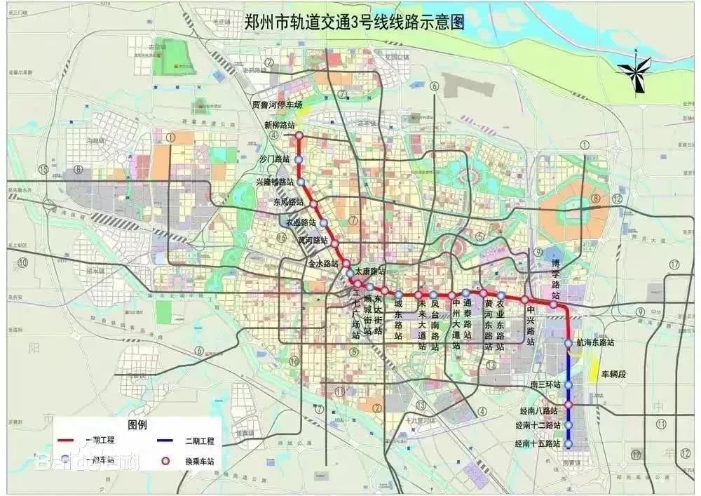 郑州7条地铁线获批!白沙/滨河将迎来首条地铁,常西湖成最大赢家