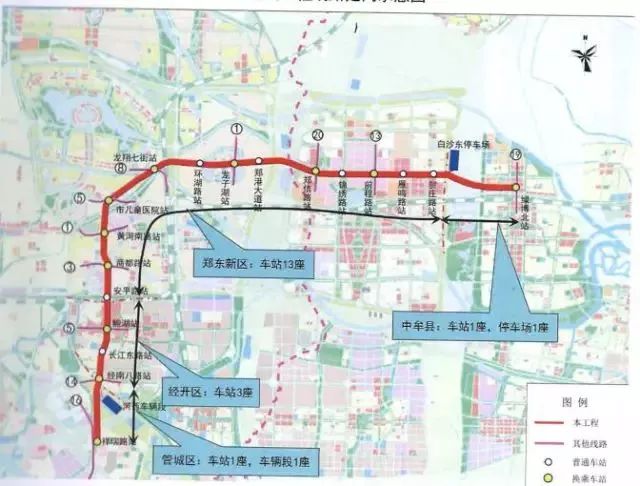 郑州7条地铁线获批!白沙/滨河将迎来首条地铁,常西湖成最大赢家