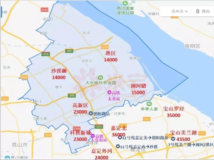 太仓2025规划,太仓2035总体规划图解 2025年,太仓有望实现六铁交汇,"木"字型铁路枢纽形成 从上述规划图上