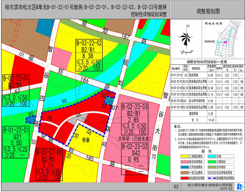 2019hts(g)024地块位于松北区规划186路以南,规划支路以北,规划207路