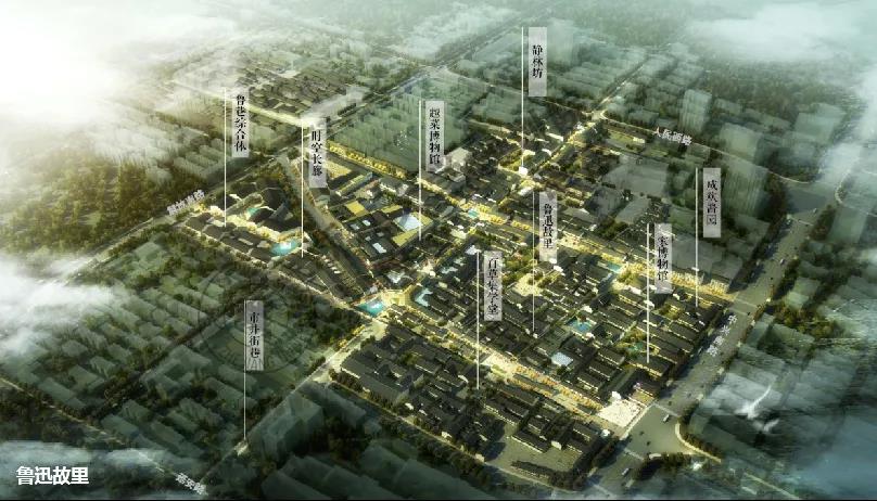 绍兴古城规划效果图公示