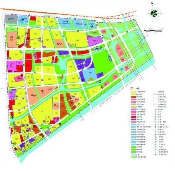 市自然资源和规划局 公示江都区东北片区控制性 详细规划修编方案.