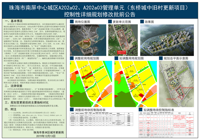 超52万平!东桥村旧改详细规划出炉:商业,学校,酒店都齐了