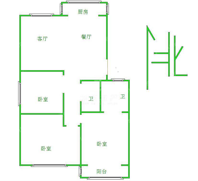 新龙家园~精装一楼~带地下室~三室朝阳~超大客厅