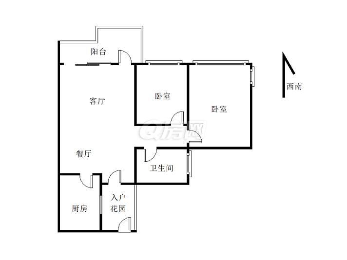 8万,2室2厅1卫1厨-珠海诸葛找房