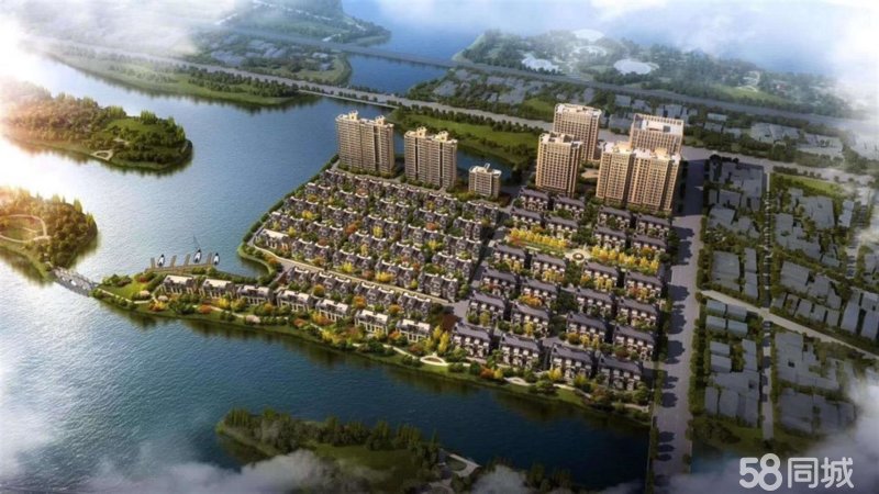 排屋别墅均价12000越城区地铁口鉴湖印象一线湖景房