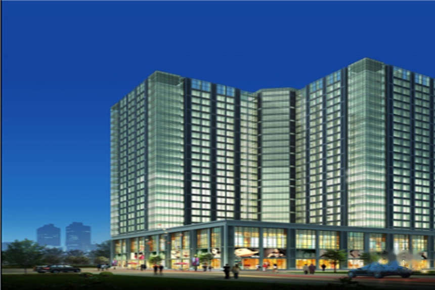 长白岛和泓国际两室两厅一厨一卫南北通透