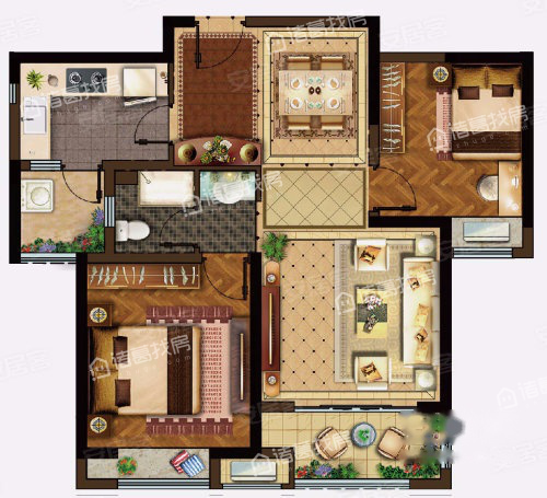 宁波新房 北仑新房 北仑新房 光明领尚 光明领尚户型详情 我们将为您