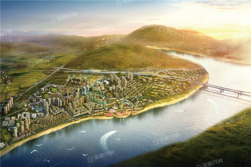 合川花滩国际新城图片图片