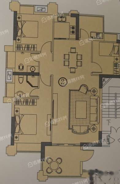 普宁凯逸阳光户型图图片