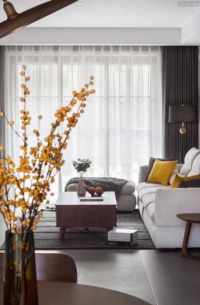 137㎡现代软装两居设计