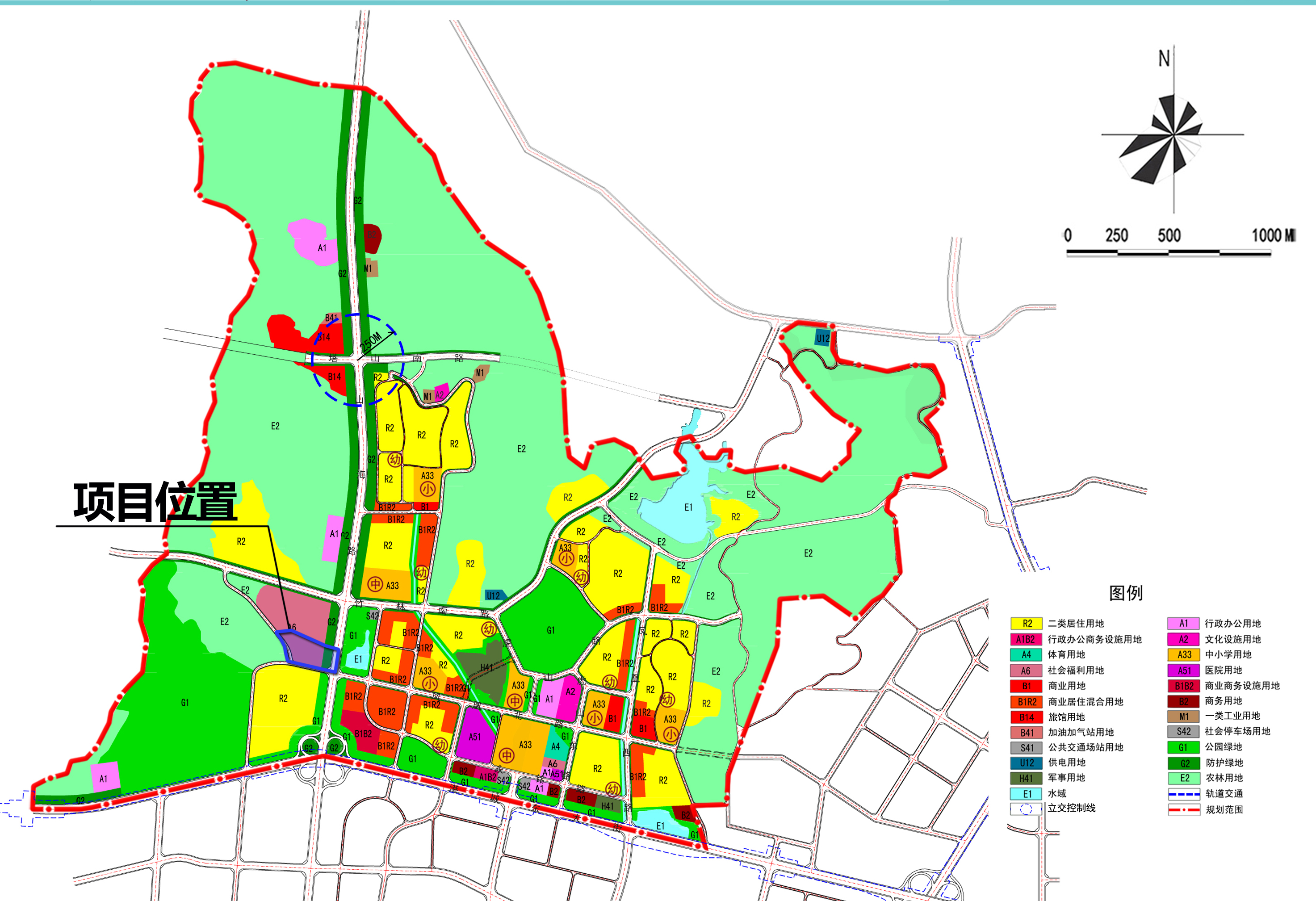 烟台市老年福利服务中心三期工程项目《建设用地规划许可证》核发批前