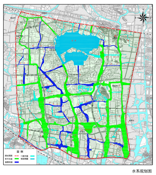 绍兴市镜湖核心区水系规划公示 定位绍兴中心城市核心和生态绿心