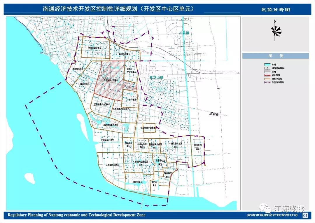 南通经济开发区地图图片