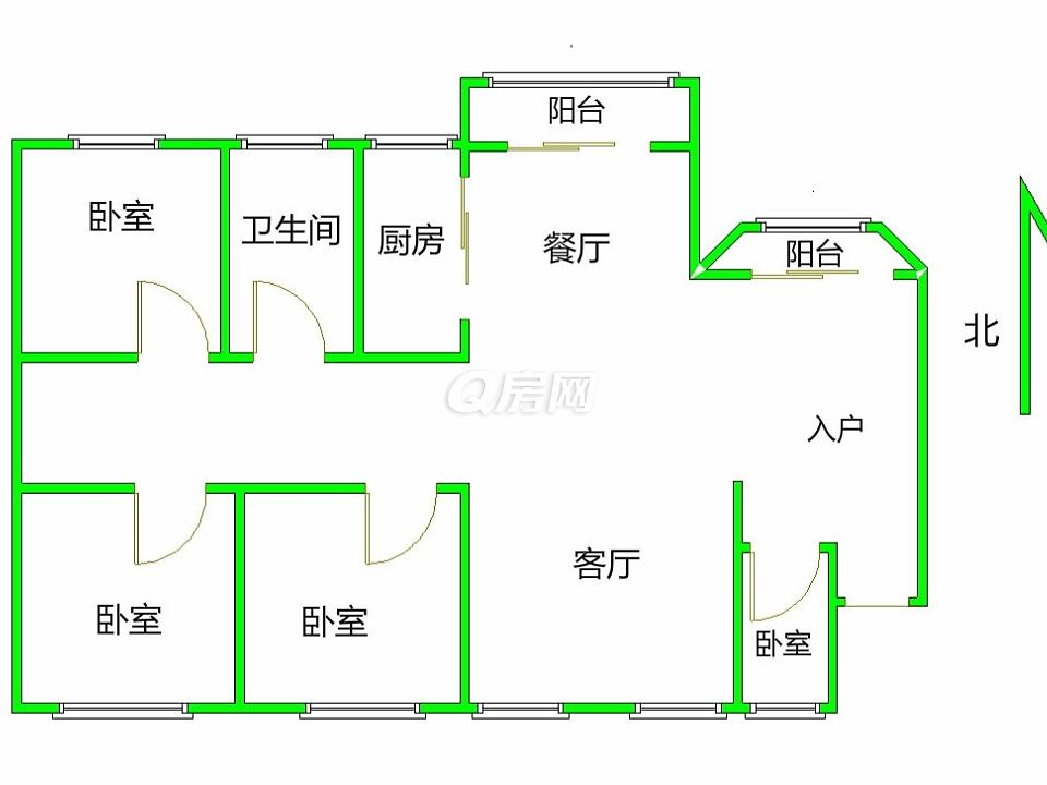 整租   锦冠华城雅景苑二期人车分流朝南看花园