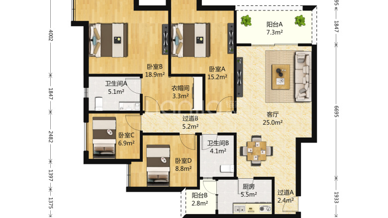 【銅元局1500-2500元朝東租房_銅元局房屋出租|重慶銅元局整租房】