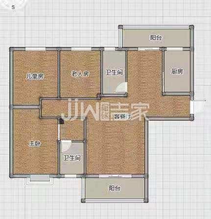 咸宁海德公馆户型图图片