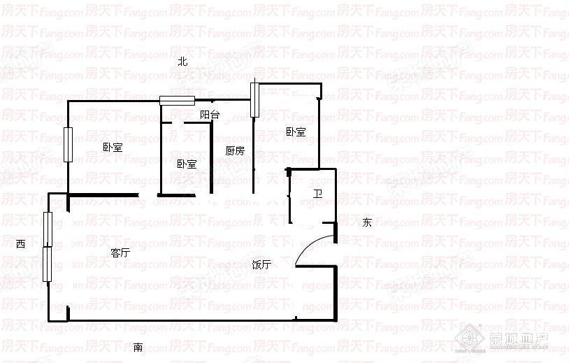 俊福花城户型图片