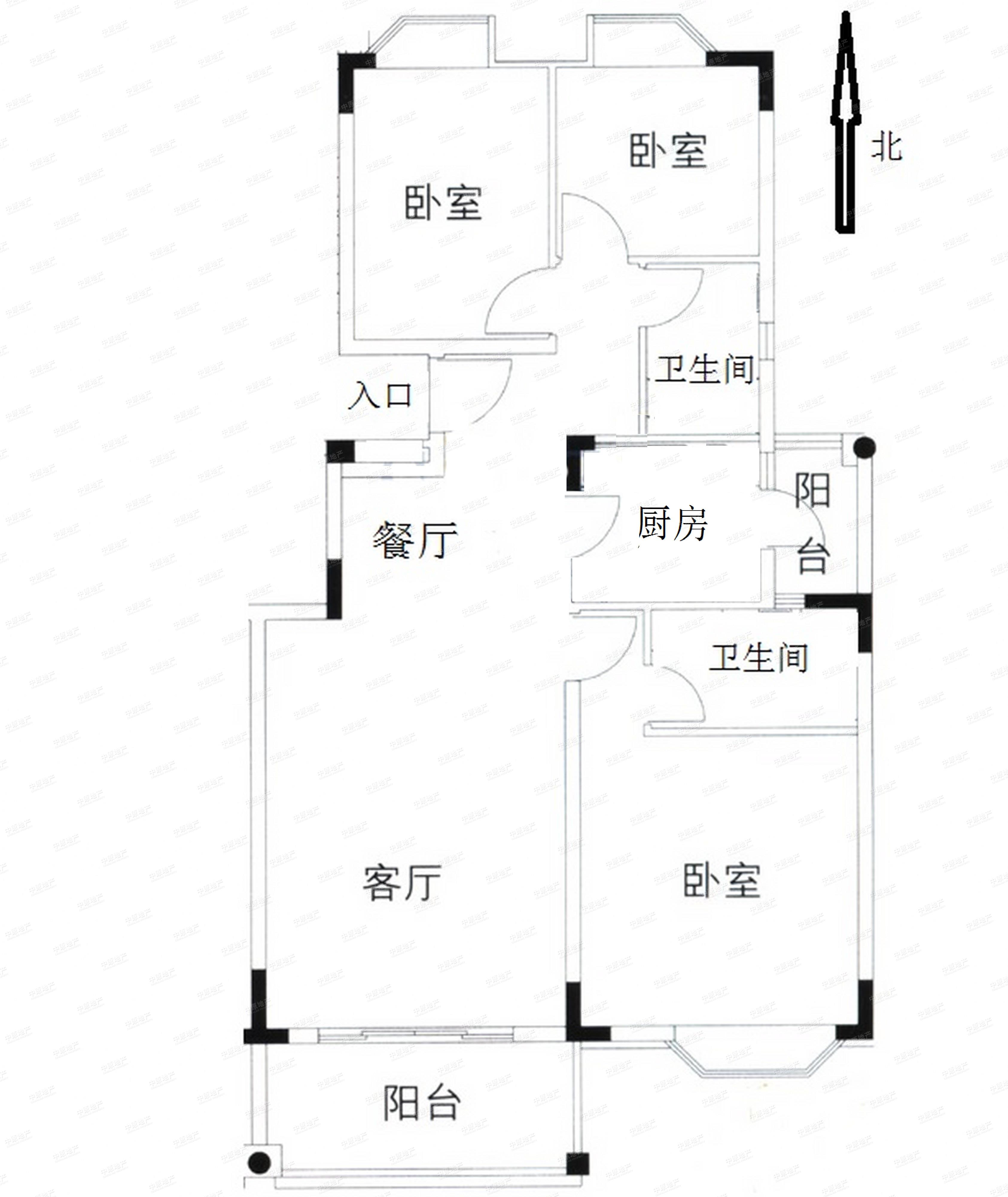 林語山莊 小高層3房帶主套 朝南坐北