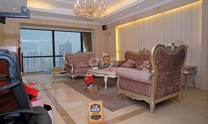 粤海丽江花园欧式豪华装修,高层望珠江,低价出售