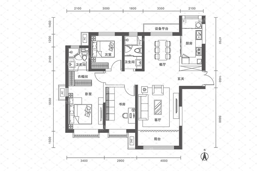 银河国际居住区三期户型展示